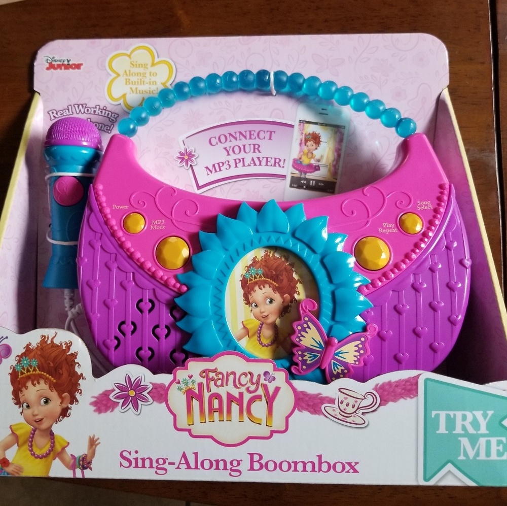 Fancy nancy sing along boombox